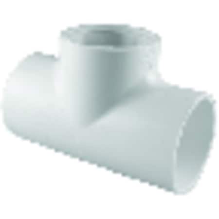 Charlotte Pipe And Foundry Charlotte Pipe Schedule 40 3/4 in. Slip X 3/4 in. D Slip PVC Tee 1 pk PVC 02401 0800